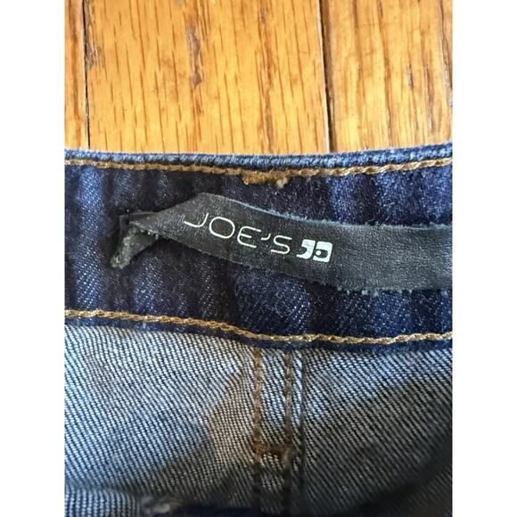 Joe's Jeans Denim Shorts Womens 31 Blue Darla Stretch Distressed 5 Pocket - Picture 2 of 6